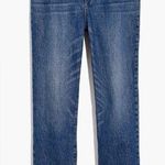 Madewell • Classic Straight Jeans in Coldbrook Wash slim ankle cropped blue Photo 0