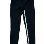 Spanx  Jean-ish Black Ankle Mid-Rise Cotton Stretch Leggings Sz Small Photo 7