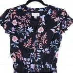 Elle  Floral Print Bow Belted Dress Photo 1