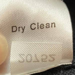 Garnet Hill Merino Wool Turtleneck Dress Knee Length Black Womens Size Small Photo 6