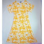 Eloquii NEW yellow floral Dolman Sleeve Maxi Dress with Slit,20 Photo 2