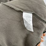 Umgee  S Boho Olive Tunic mini dress Embroidery fringe tassels coverup oversized Photo 9