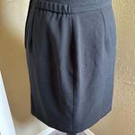 Karen Scott Black side zipper business casual pencil skirt Photo 5