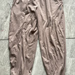 Free People Movement High Waisted Jogger Pants Taupe Relaxed Fit Lounge Size M Brown Photo 0