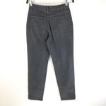 Sonoma Womens Vintage 90s Mom Jeans High Waist Tapered Leg Stretch Black 8 Photo 1
