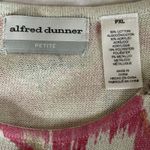 Alfred Dunner  Floral‎ 3/4 Sleeve Womens PXL Pink Sequins Accents Sparkly Photo 4