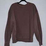 Nuuds OG Crewneck Sweatshirt L Chocolate Brown Size L Photo 1