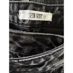 12th Tribe Asymmetrical Button Fly Acid Wash Black Straight Leg Jeans Size 29 Photo 6