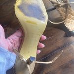 Enzo Angiolini  Gold Women's Heels crystal detailing size 8.5‎ Photo 6