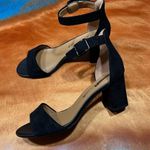 Clarks Deva Mae Black Suede Dress Sandal size 8 Photo 1