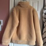 Elodie Tan Sherpa Teddy Jacket  Fleece Faux L Photo 1