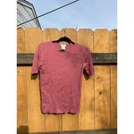 Talbots Sweater Short Sleeveā Size Small Dusty Pink Top Preppy Knit Spring Photo 2