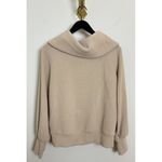 Varley Vine Ottoman Half Zip Pullover in Taupe Marl Size XX-Small Photo 10