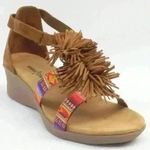 Minnetonka  Desi Fringe Wedge Sandal Size 9 Photo 0