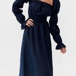 Sleeper  linen long sleeve dress size medium Photo 0