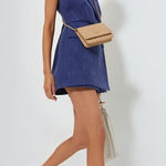 Tuckernuck  Pomander Place Navy Tweed Campbell Romper Photo 0