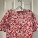 Ralph Lauren Lauren  Pink-Red/White Print Blouse M Photo 4