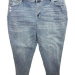 Lane Bryant Plus Size 22 Jeans Blue Stretch Flex Magic Boyfriend Mid Rise 803 Photo 0