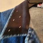 Vtg Wanted By Beads Beautiful Denim Vest cropped Size M Blue Size M Photo 3