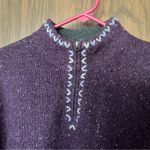 Woolrich  Amethyst Heather Wool Blend Sweater Photo 3