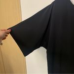 Lucy Black Dolman Sleeve Dress Size Small FLAW Photo 3