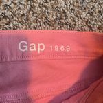 Gap 1969 Always Skinny Crop Jeans Coral Pink Size 33s NWT Denim Pants Photo 1