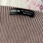 SheIn Longsleeve fitted ribbed sweater Photo 1