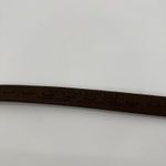 Banana Republic Brown Genuine Leather Belt Chain Detail Rustic Size XS Photo 6