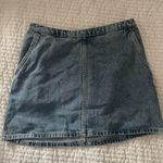 H&M Denim Mini Skirt  Divided Photo 0