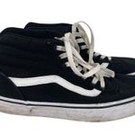Vans  Old Skool Black & White High Top Sneakers Size 9.5 Photo 5