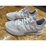 Adidas  Run 90s Sneakers Womens 6.5 White Mesh Lace Up Athletic Shoes EF0587 S31 Photo 0