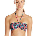 MINKPINK Bikini Top Size Medium Summer Romance Bandeau Womens Stretch Blend Photo 0