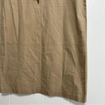 Gerard Darel  Khaki Tan Shirt Dress Lace Up Front Cotton 38 M Medium Lagenlook Photo 1