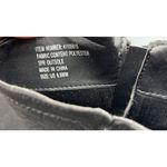 Torrid Black Wedge Ankle Boots US 9.5 WW Faux Suede Chunky Photo 2