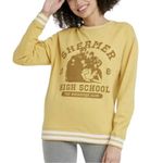 The Breakfast Club Shermer HighSchool 1984 Yellow Sweatshirt Size Medium Photo 0