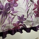 Gilligan & O’Malley Purple Satin Mini Nightgown Dress Size Large Photo 7