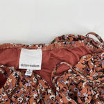 Skylar + Madison Ruched Floral Mini Dress Size L Photo 6