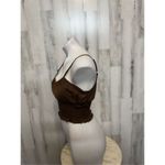 Active USA brown crop top Photo 2