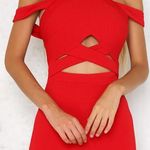 Hello Molly Red Bodycon Dress Photo 0