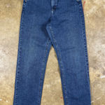 Vtg 90s Lee Riders Women's Jeans 8L Blue High Rise USA Made Chore Utility Denim Size undefined Photo 0