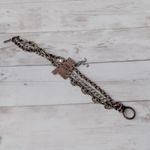 Roll Tide Alabama Mixed Metal Bracelet Bangle Photo 2