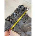 ZARA NWOT Silver Metallic Short Full Dress Off Shoulder Ruffled Mini Size S Photo 5