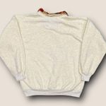 ★ Vintage 90’s Canada Embroidered Autumn Leaves Collard Sweatshirt ★ Tan Size M Photo 2