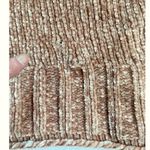 Cynthia Rowley  Blush Pink Chenille Rolled Hem Boxy Crew Neck Pullover Sweater  L Photo 12