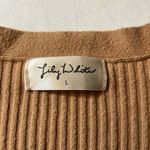 Lily White Light Brown Sweater Photo 2