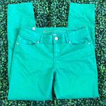 LC Lauren Conrad Lauren Conrad EUC Kelley green stretch ankle jeans Photo 0