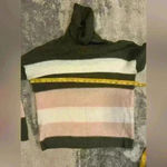 Derek Heart Women’s Pink  Turtleneck Sweater Photo 4