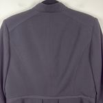 White House | Black Market Cropped Blazer 3/4 Sleeves Women's Size 12 Black Career Photo 7