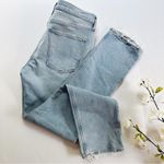 AGOLDE  Women's Lyle Rift Jeans Blue Light Wash Regular Denim Pockets Size 29 Photo 7