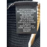 Sanctuary  Mock Neck Stripe Rib Knit Midi Dress Black Brown White Size M NWT Photo 8